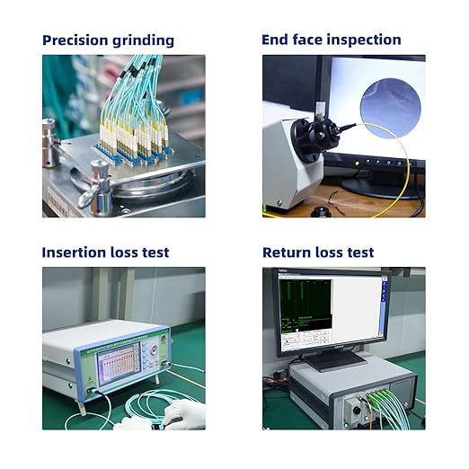 Om1 LC to LC Fiber Patch Cable, 35M/114.8FT Multimode Duplex 62.5/125µm Fiber - Image 3