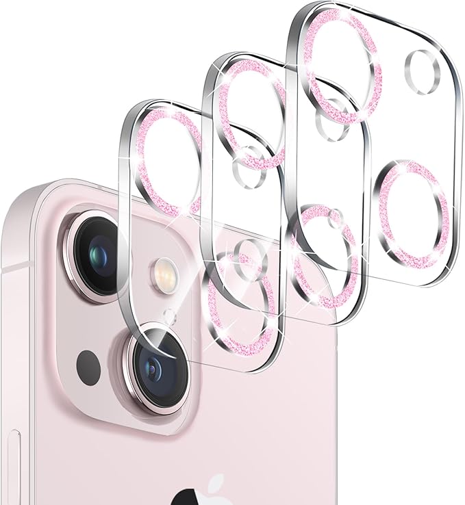 Dengduoduo 3 Pack Tempered Glass Camera Lens Protector by Dengduoduo