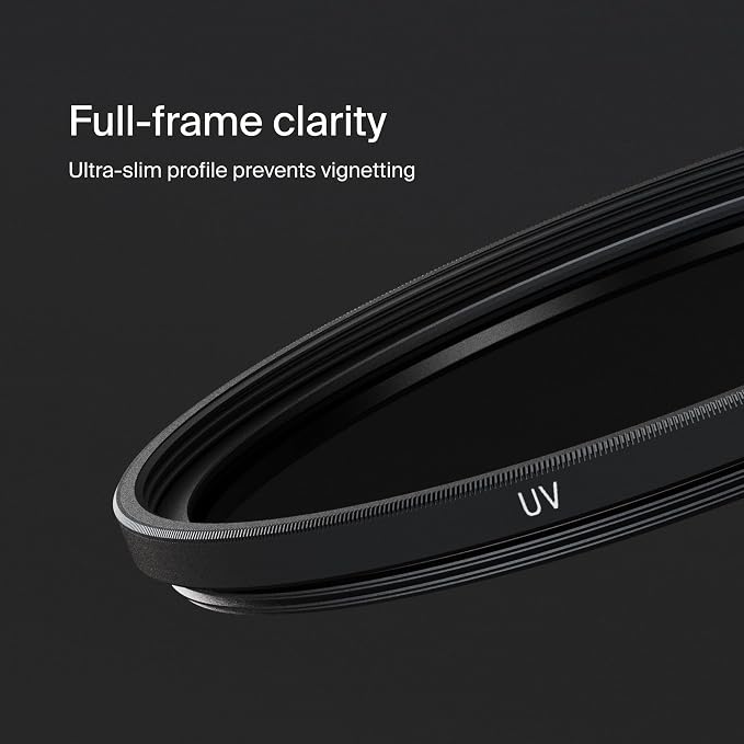 Urth 52mm UV Lens Filter — 30-Layer Nano-Coated, HD Optical Glass UV Camera - Image 4