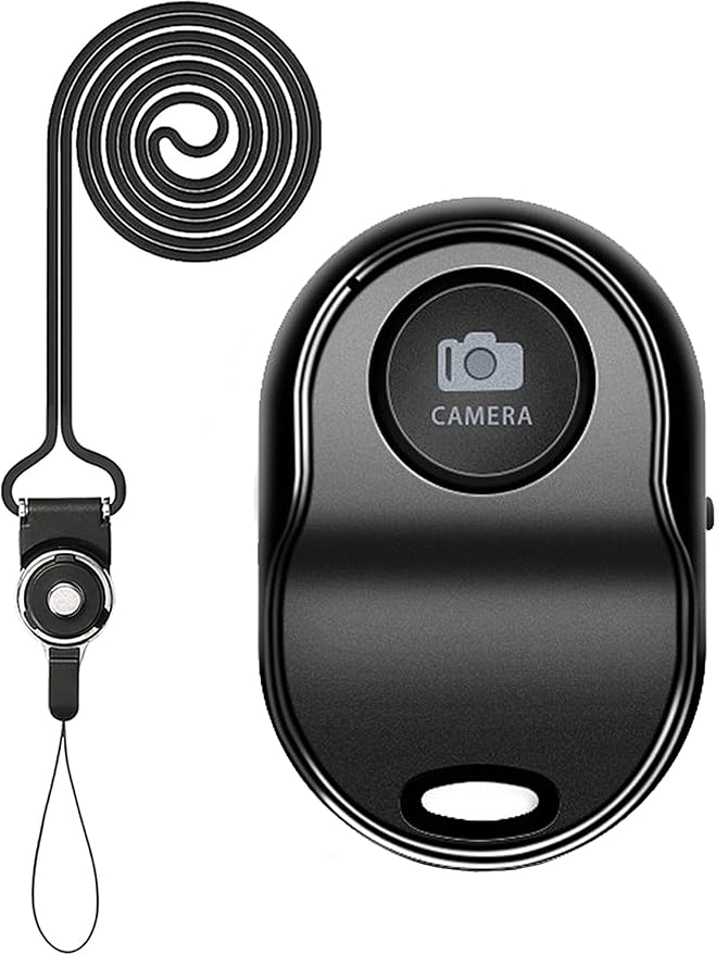 Bluetooth 5.0 Remote Shutter for iPhone & Android Camera Wireless Remote by Unknown