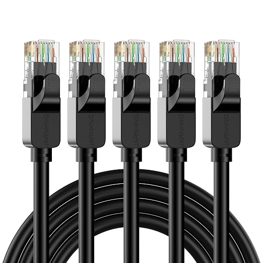 Cat 6 Ethernet Cable 20 ft, Indoor/Outdoor High Speed 10Gbps Internet Cable by Unknown