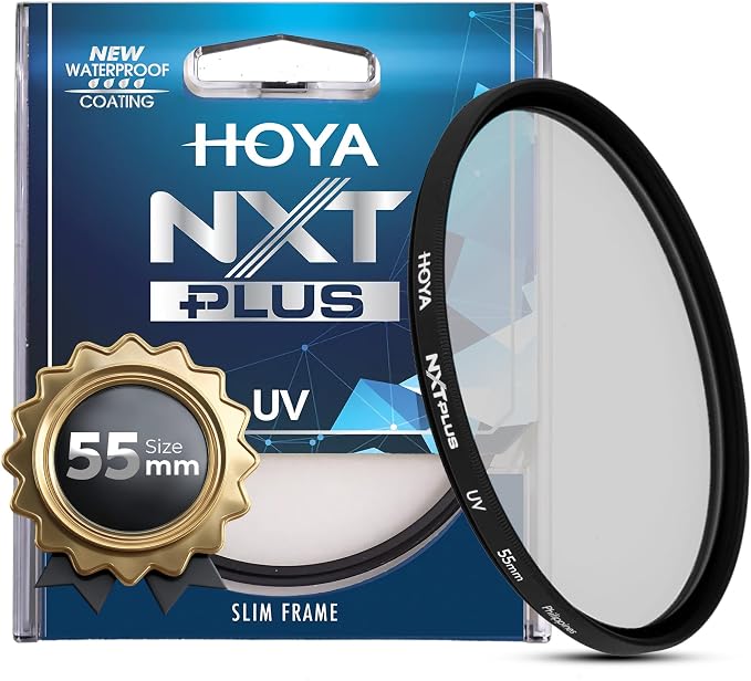 Hoya NXT Plus 55mm UV Filter — Schott B270 Clear Glass by HOYA