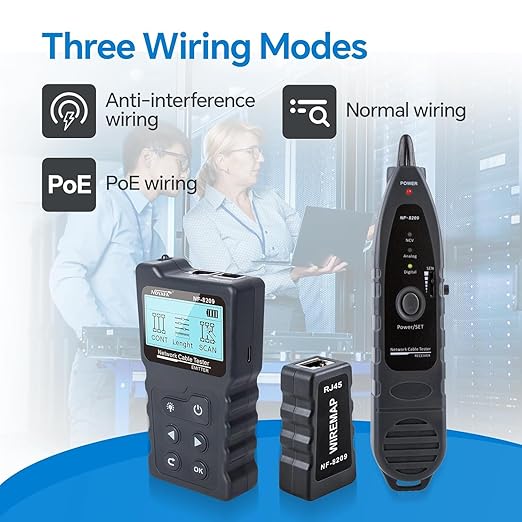 NOYAFA NF-8209 Network Cable Tester, Ethernet Cable Wire Tester - Image 3
