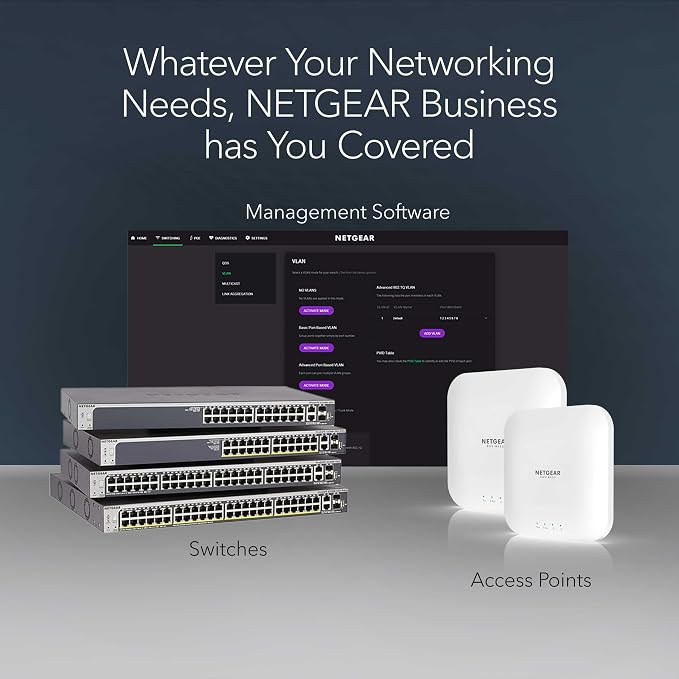 NETGEAR 8-Port 1G/10G Multi-Gigabit Ethernet Unmanaged Switch - - Image 5