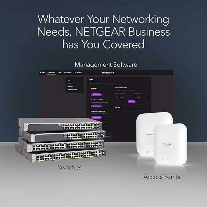 NETGEAR 8-Port 1G/10G Gigabit Ethernet Unmanaged Switch - - Image 5