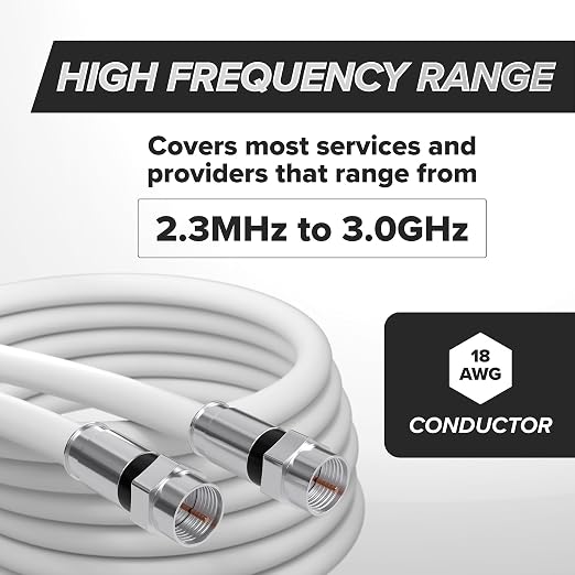 THE CIMPLE CO Solid Copper Coaxial Cable 25 FT - Image 6