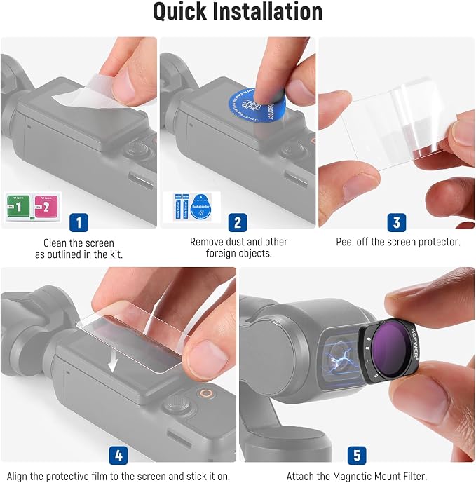 NEEWER Variable ND 2-32 & 64-512 Set Compatible - Image 8