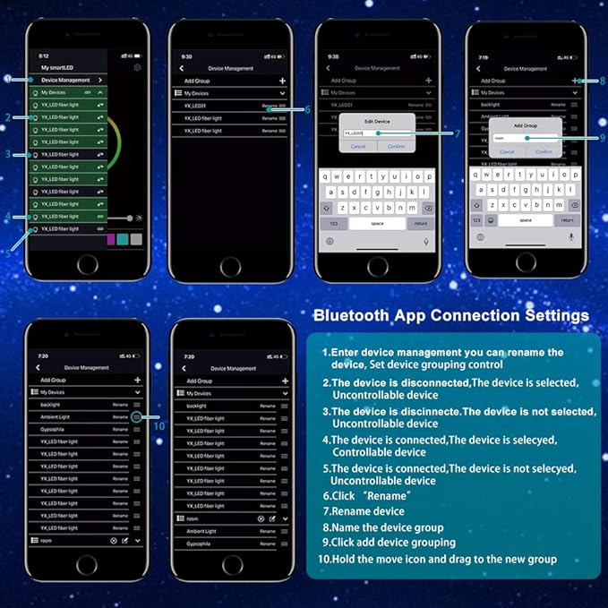AKEPO Twinkle Fiber Optic Lights kit APP Control - Image 4