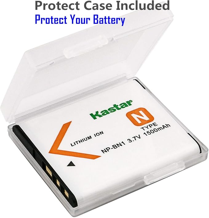 Kastar 3-Pack Battery and AC Wall Charger Replacement - Image 2