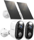 Security Cameras Wireless Outdoor, Solar Battery Powered 2k Color Night Vision by Armorcope