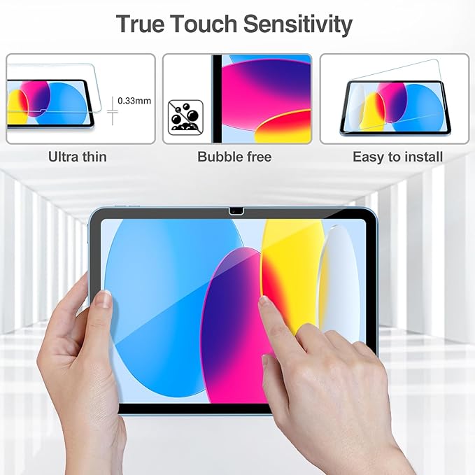 ProCase 3+3 Pack Tempered Screen Protector - Image 4