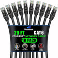 Maximm Cat 6 Ethernet Cable 20 ft by MaximmCable