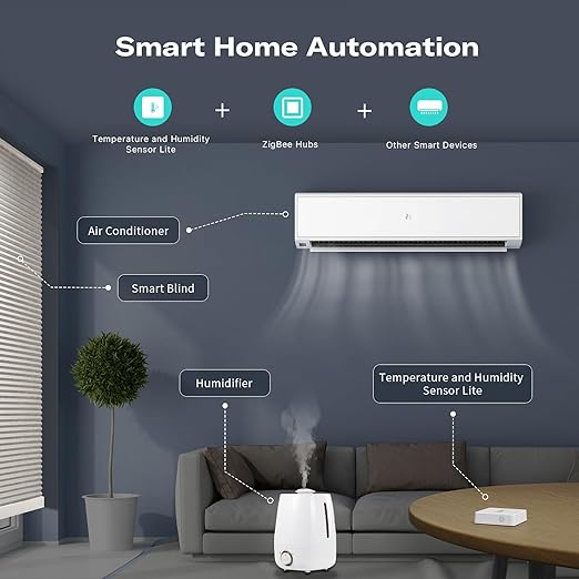 THIRDREALITY Zigbee Temperature and Humidity Sensor Lite, Smart Thermometer and - Image 5