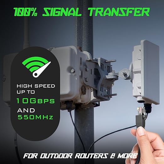 CableGeeker Cat 6 Ethernet Cable 200 ft, High Speed 10Gbps CCA Internet Network - Image 7