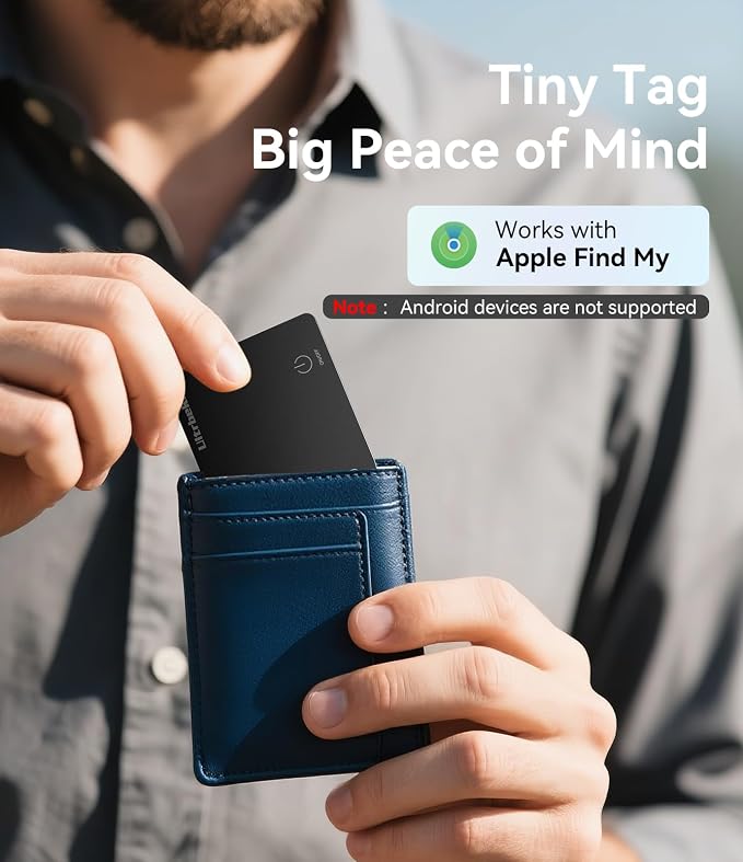 Ultrbeka Wallet Tracker Card IP68 Waterproof Rechargeable Bluetooth Tracker - Image 4