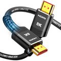 Highwings Short HDMI Cable 2FT/0.7M, HDMI 2.1 Cable Ultra High Speed, Compatible by Highwings