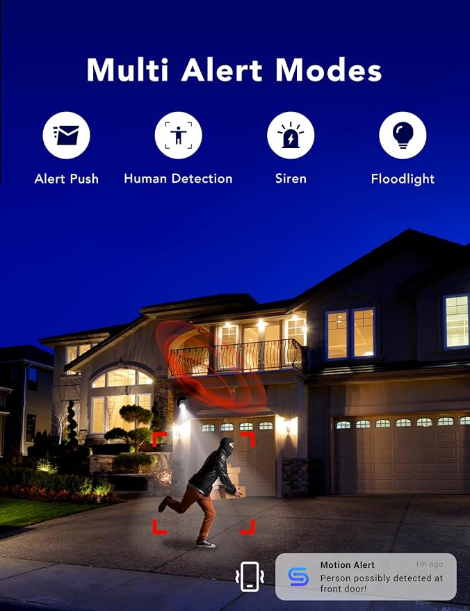 2K Security Camera Wired, Outdoor/Indoor - Image 7