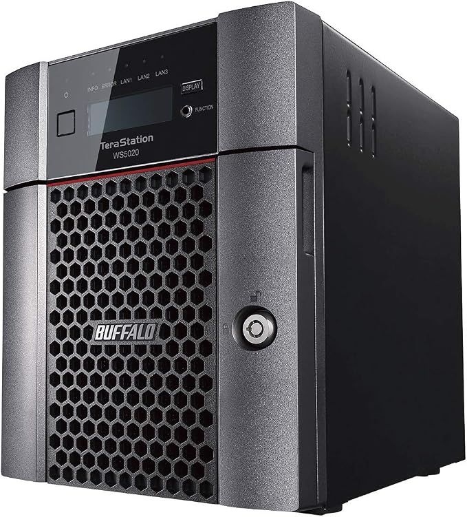 BUFFALO TeraStation WS5420DN 4-Bay Windows Server IoT 2025 Desktop NAS 48TB by BuffaloAmericas