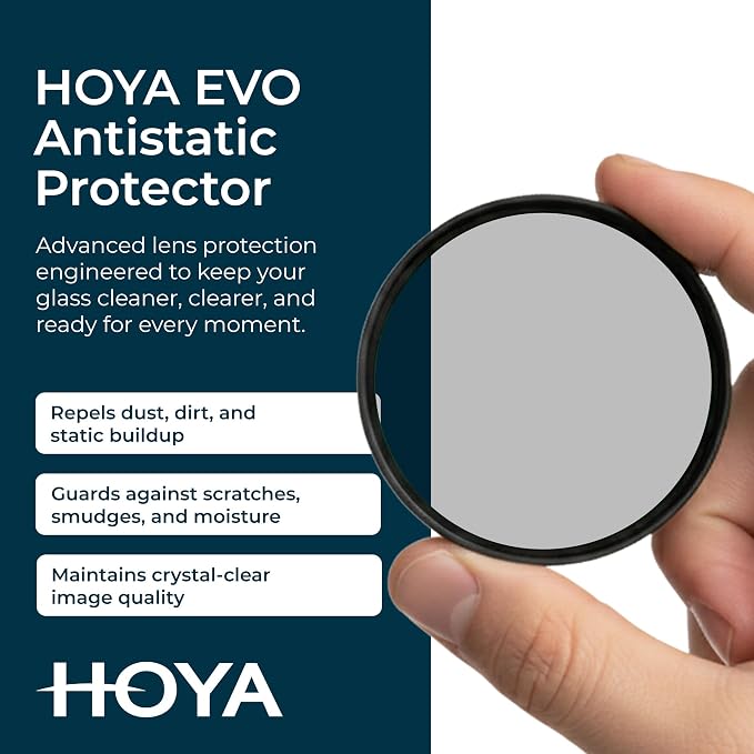 Hoya EVO Antistatic 40.5mm Filter — Premium Optical Glass w/ 16-Layer SMC Lens - Image 3