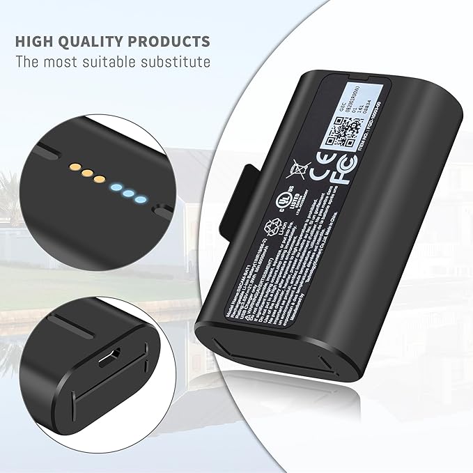 2 Pack Rechargeable Battery Compatible - Image 4