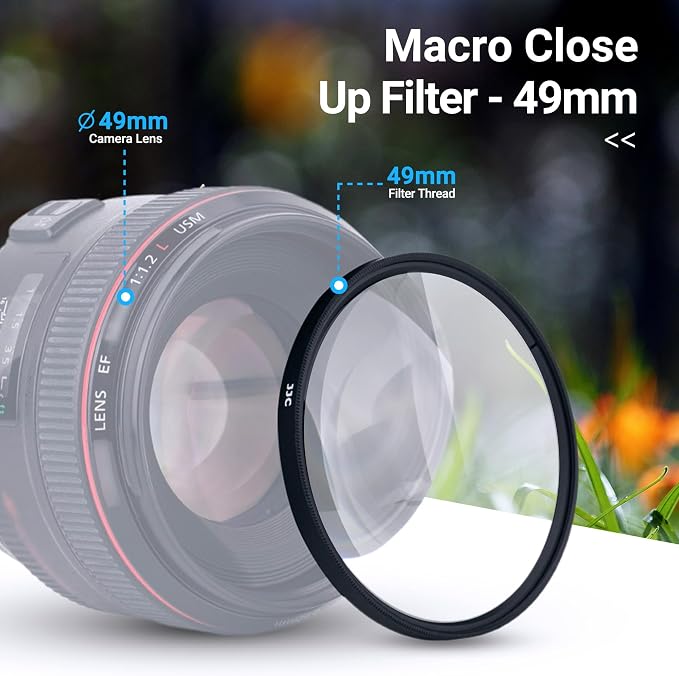 49mm Macro Close-Up Filter Set Macro Filter Accessory - Image 7