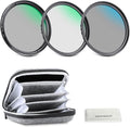 NEEWER 49mm UV/CPL/ND Lens Filter Kit by Neewer