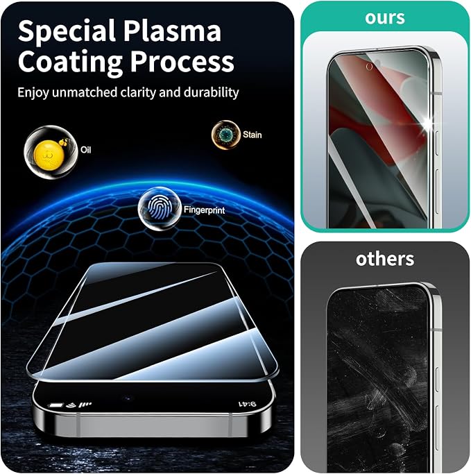 3*Privacy Screen Protector for Google Pixel 9 Pro XL/10 Pro XL - Image 6