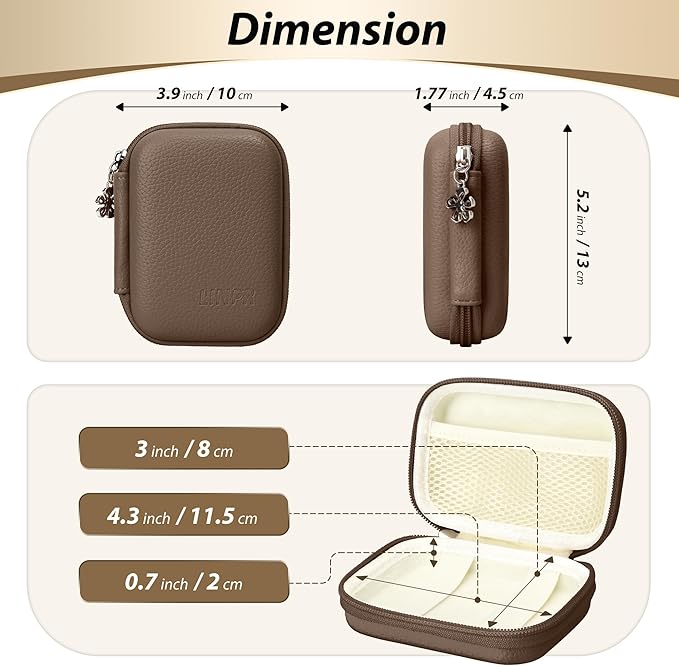 Digital Camera Case for CAMKORY, KODAK PIXPRO FZ45/FZ55, Canon IXUS 285 HS - Image 2