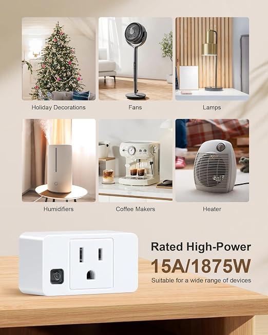 Remote Control Outlet with 2 Remotes, 200FT Long Range Wireless On Off Switch - Image 7