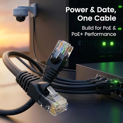 GEARit Cat 6 Ethernet Patch Cable 3 ft Black Cat6 Patch Cables 3ft - Image 7