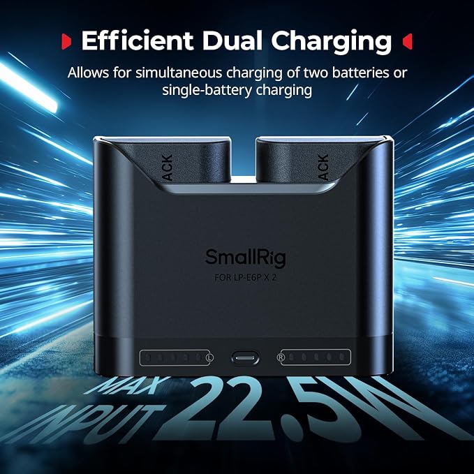 SMALLRIG LP-E6NH Camera Battery Set - Image 4