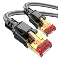 Cat 8 Ethernet Cable 8 ft, 40Gbps 2000Mhz High Speed Gigabit LAN Internet Cables by Ltemziiy