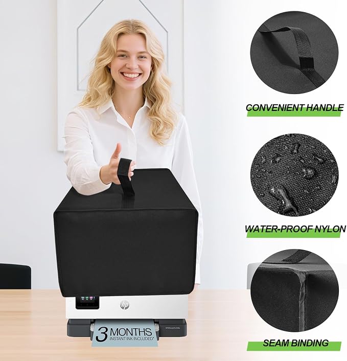 Printer Cover for HP, Waterproof Anti-Static Dustproof Thick Printer Cover - Image 3