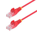 StarTech.com 20ft Red Slim CAT6 Ethernet Cable, Snagless RJ45, 28AWG Pure Bare by StarTech