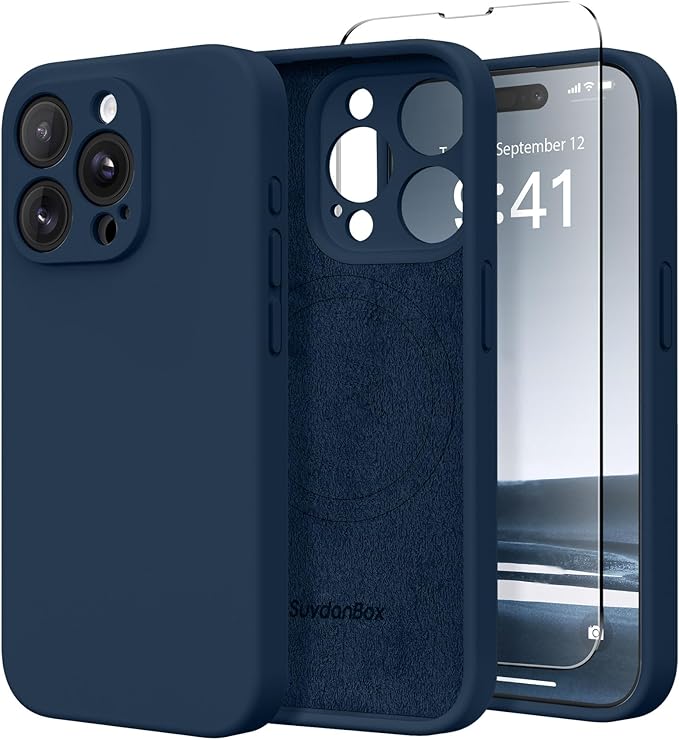 Magnetic for iPhone 15 Pro Case, Compatible by SUYDANBOX