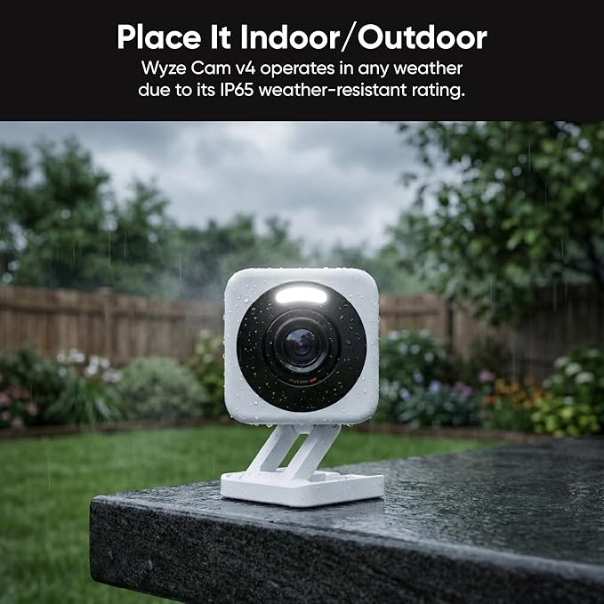WYZE Cam v4, 2.5K AI Security Camera, Indoor/Outdoor Cameras - Image 7