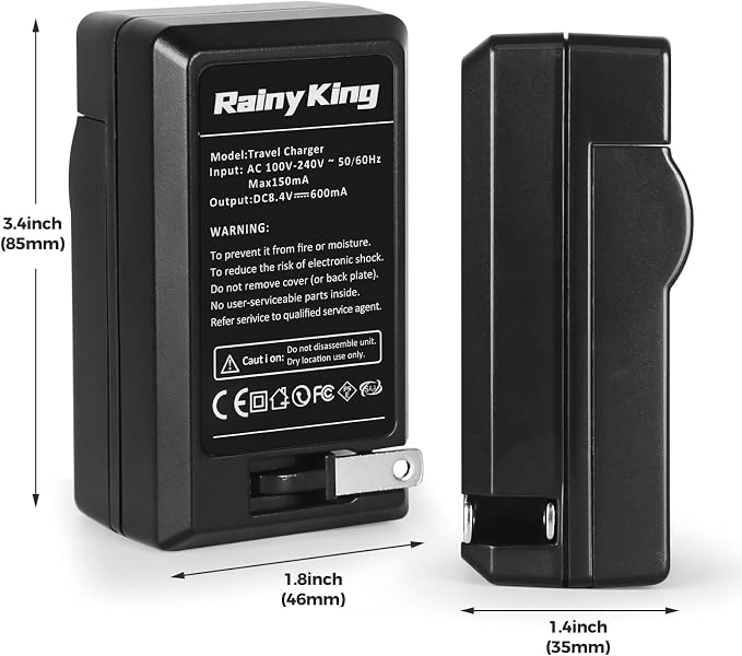 LP-E5 Battery Charger for Canon EOS 500D, Kiss X3, Rebel T1i - Image 5