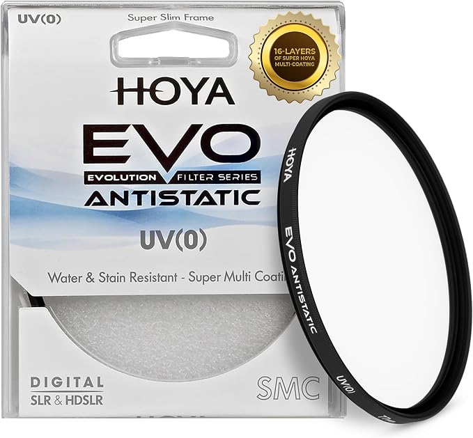 Hoya EVO Antistatic 43mm UV Filter — Camera Filters by HOYA