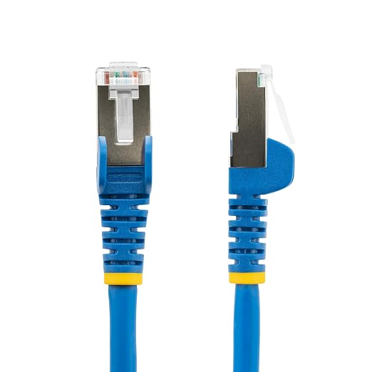 StarTech.com 75ft Blue CAT6a Ethernet Cable, Snagless RJ45, 100W PoE++ - Image 2