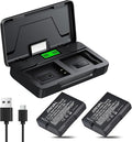 EN-EL14 EN-EL14A Battery 2 Pack and Charger Case Compatible by Unknown