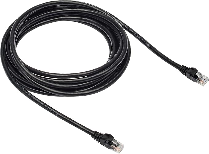 Amazon Basics RJ45 Cat 6 Ethernet Patch Internet Network Cable, 10Gbps by AmazonBasics