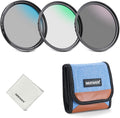 NEEWER 72mm UV/CPL/ND Lens Filter Kit, UV Protection + Circular Polarizing + by Neewer