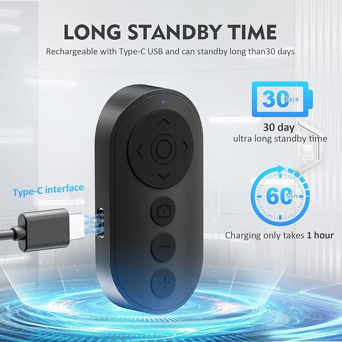 Remote Control for TikTok, Wireless Remote Camera Shutter - Image 5