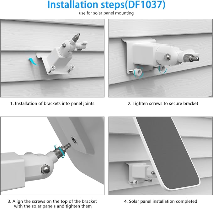 Universal Security Camera Vinyl Siding Mount Kit - Image 8