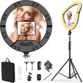 18 inch Ring Light with Tripod Stand by Auriani