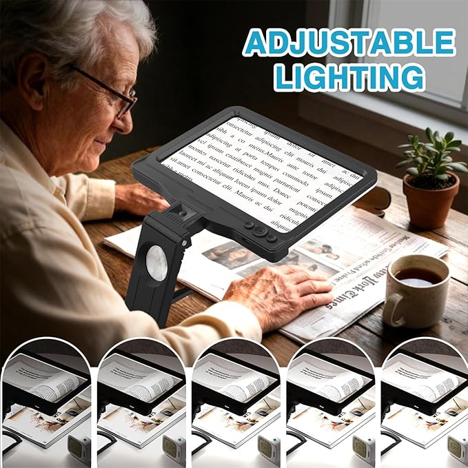 30X 6X Rechargeable Magnifying Glass - Image 4