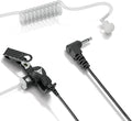 Decibullz 3.5mm Radio Headset Receiver, Listen only Acoustic Coil Tube Radio by Decibullz