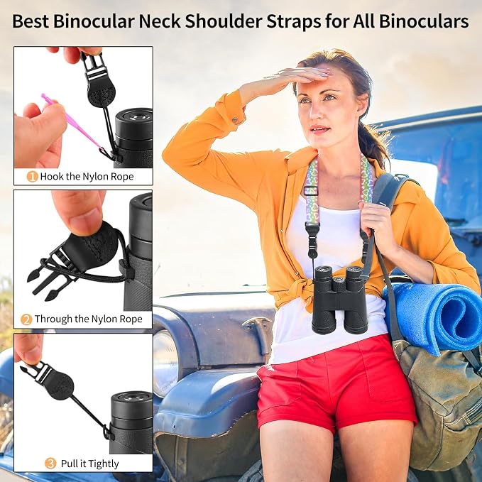 FIEIL 5 Pack Adjustable Shoulder Strap, Nylon Camera Strap, Comfortable Neck - Image 4