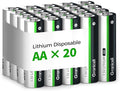 Granicell 20-Pack Lithium AA Batteries | 1.5V by Granicell