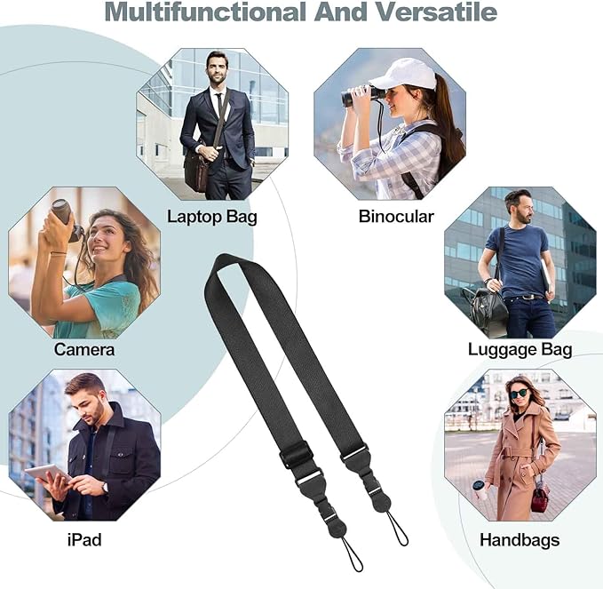 Adjustable Shoulder Strap, Comfortable Camera Strap, Neck Lanyard - Image 5